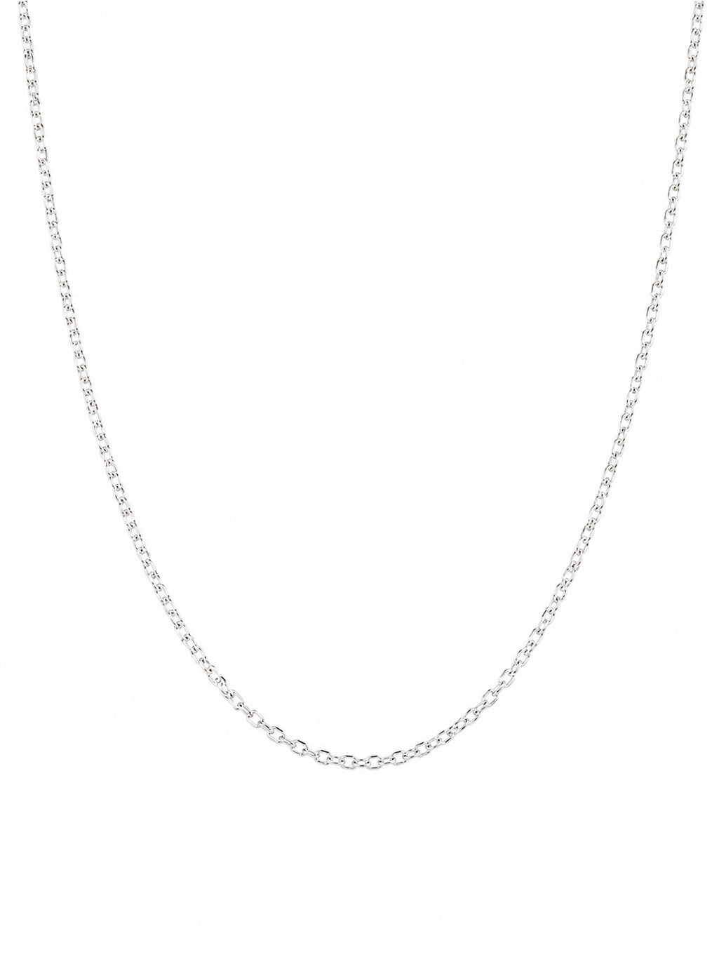 Silver Adjustable Cable Chain (S925)
